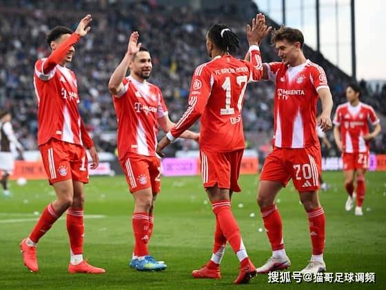 单季102球!拜仁5-0屠戮圣保利,孔帕尼带队踢疯了,顺手改写德甲历史